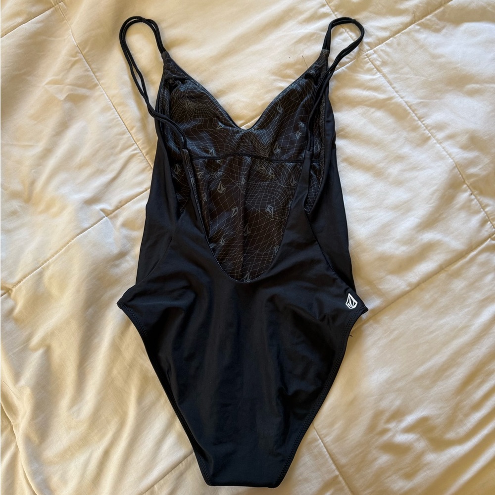 Black VOLCOM One-Piece Swimsuit